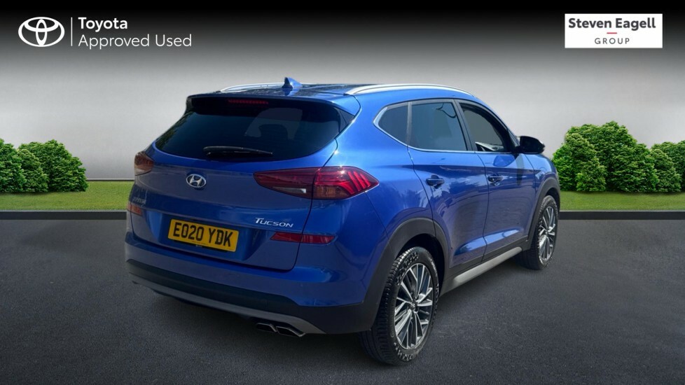 Hyundai Tucson 1.6 T-gdi Premium Dct Euro 6 Ss Blue #2