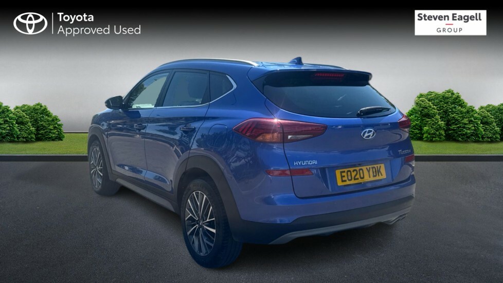 Hyundai Tucson 1.6 T-gdi Premium Dct Euro 6 Ss Blue #4