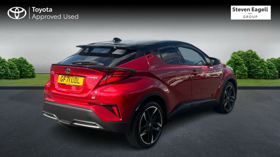 Toyota C-Hr 2.0 Vvt-h Gr Sport Cvt Euro 6 Ss Red #2