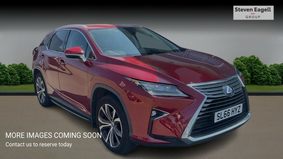 Lexus RX 3.5 450H V6 Luxury Cvt 4Wd Euro 6 Ss Red