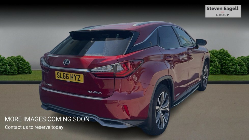 Lexus RX 3.5 450H V6 Luxury Cvt 4Wd Euro 6 Ss Red #4