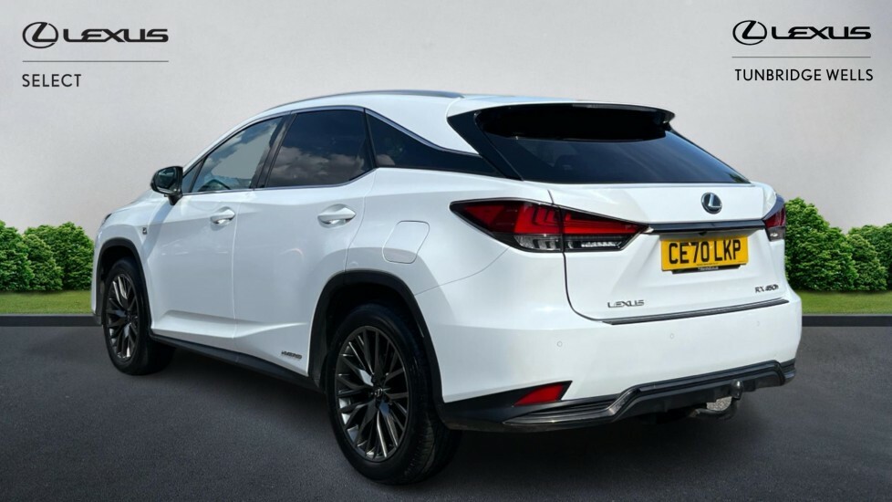 Lexus RX 3.5 450H V6 F Sport E-cvt 4Wd Euro 6 Ss White #2