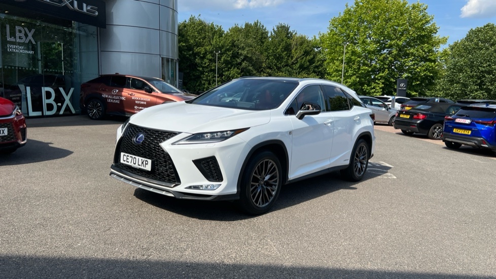 Lexus RX 450H 3.5 F-sport Cvt Takumi Pack With Pan Roof White #25