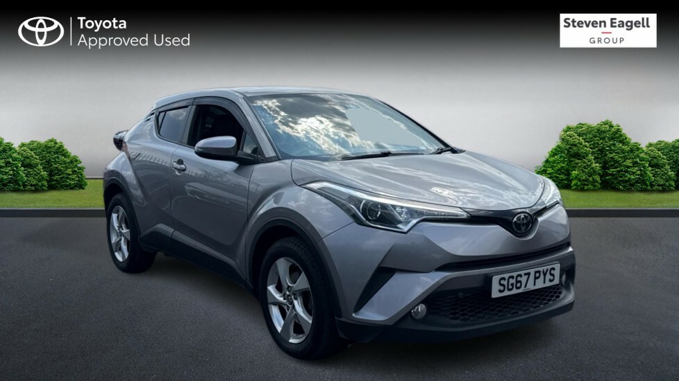 Toyota C-Hr 1.2 Vvt-i Icon Cvt Euro 6 Ss Silver