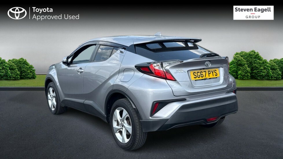 Toyota C-Hr 1.2 Vvt-i Icon Cvt Euro 6 Ss Silver #4