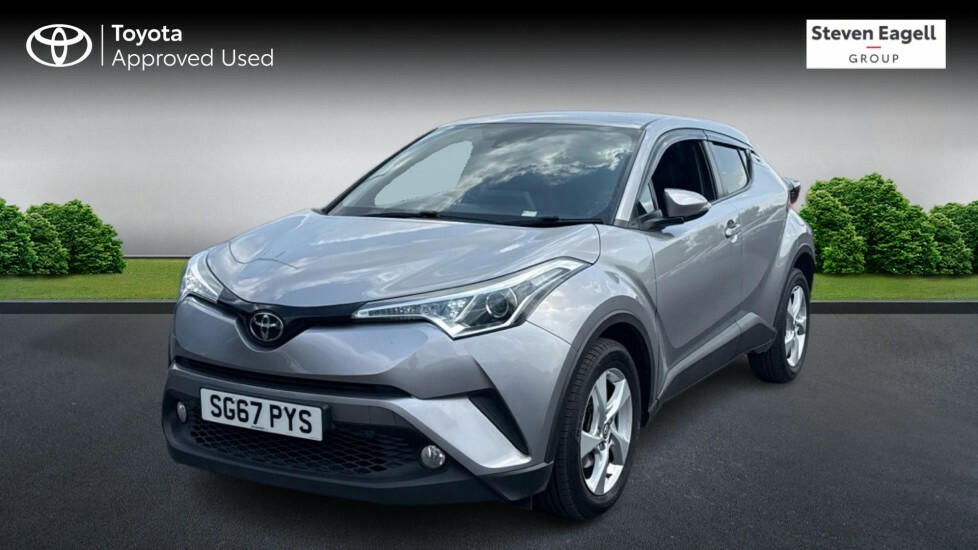 Toyota C-Hr 1.2 Vvt-i Icon Cvt Euro 6 Ss Silver #3