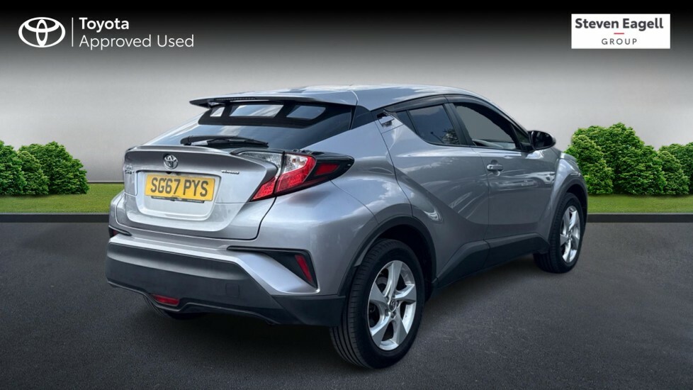 Toyota C-Hr 1.2 Vvt-i Icon Cvt Euro 6 Ss Silver #2