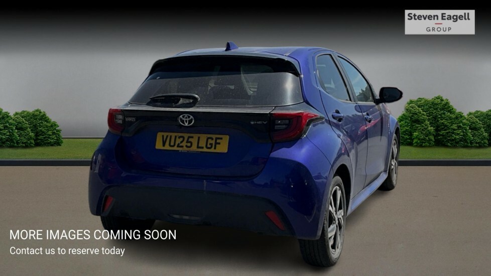 Toyota Yaris 1.5 Vvt-h Design E-cvt Euro 6 Ss VU25LGF Blue #4