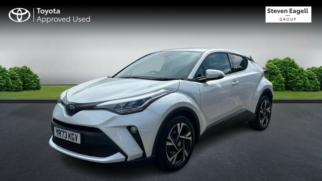 Toyota C-Hr 2.0 Vvt-h Gpf Design Suv Hybrid Cvt Eur White #3