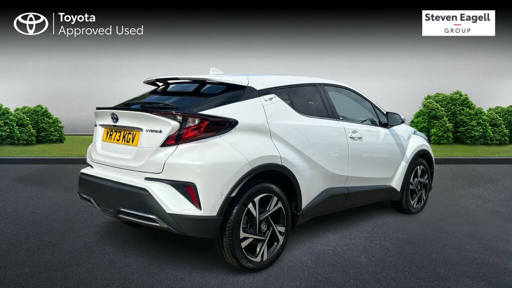 Toyota C-Hr 2.0 Vvt-h Gpf Design Suv Hybrid Cvt Eur White #2