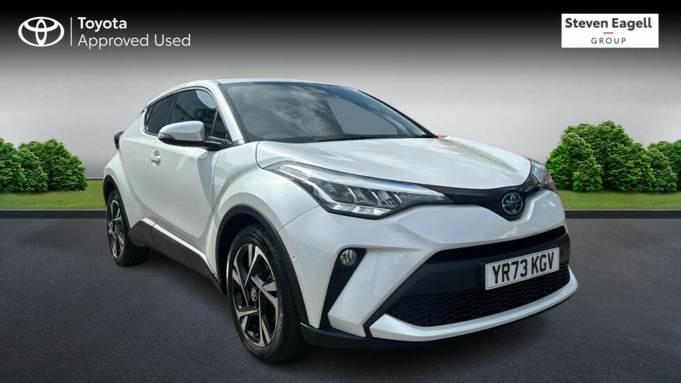 Toyota C-Hr 2.0 Vvt-h Gpf Design Suv Hybrid Cvt Eur White