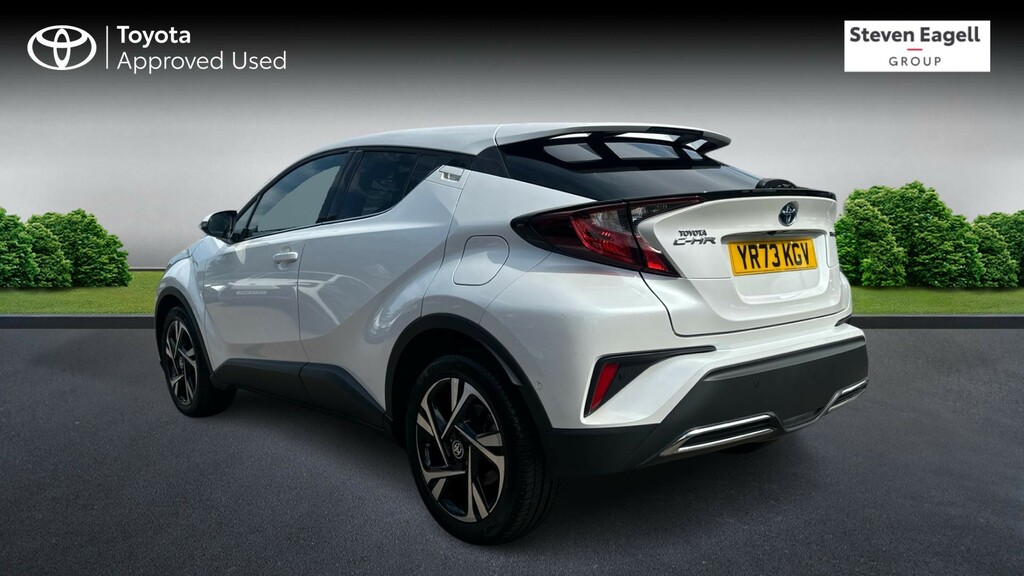 Toyota C-Hr 2.0 Vvt-h Gpf Design Suv Hybrid Cvt Eur White #4
