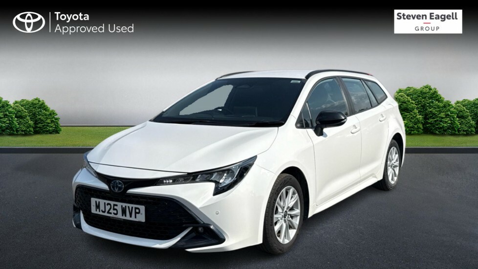 Toyota Corolla 1.8 Vvt-h Icon Touring Sports Cvt Euro 6 Ss White #3