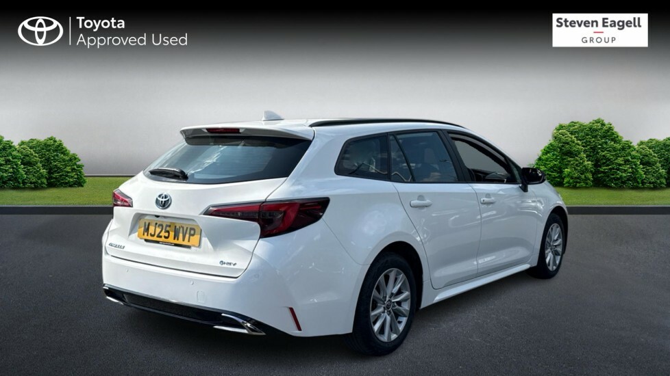 Toyota Corolla 1.8 Vvt-h Icon Touring Sports Cvt Euro 6 Ss White #2