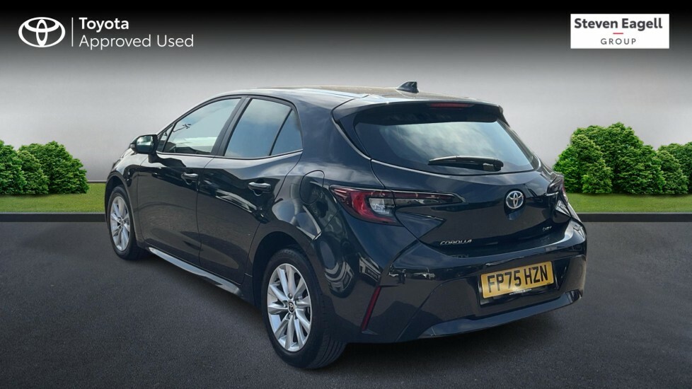 Toyota Corolla 2.0 Vvt-h Icon Hatchback Hybrid Cvt Eur Black #4