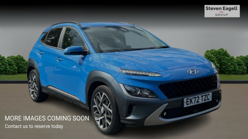 Hyundai Kona Kona Hev Premium My22 Blue