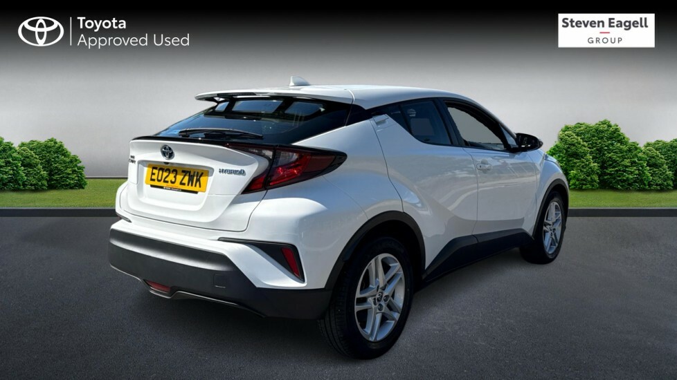 Toyota C-Hr 1.8 Vvt-h Icon Cvt Euro 6 Ss White #2