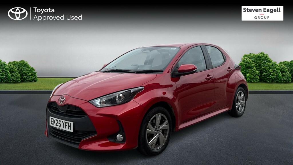 Toyota Yaris 1.5 Vvt-h Icon E-cvt Euro 6 Ss EK25YFH Red #3