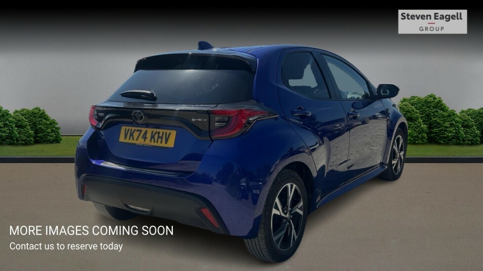 Toyota Yaris 1.5 Vvt-h Design E-cvt Euro 6 Ss VK74KHV Blue #4