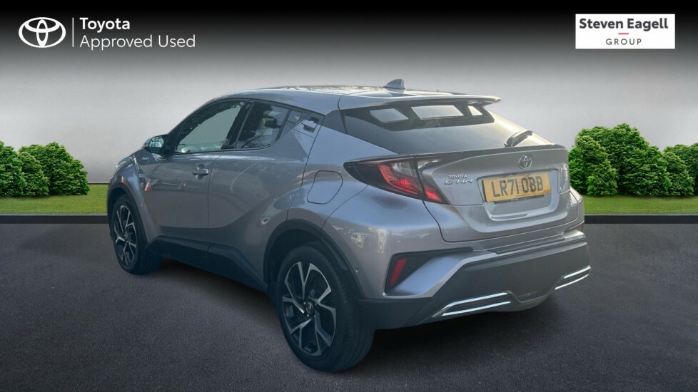 Toyota C-Hr 2.0 Vvt-h Design Cvt Euro 6 Ss Silver #4