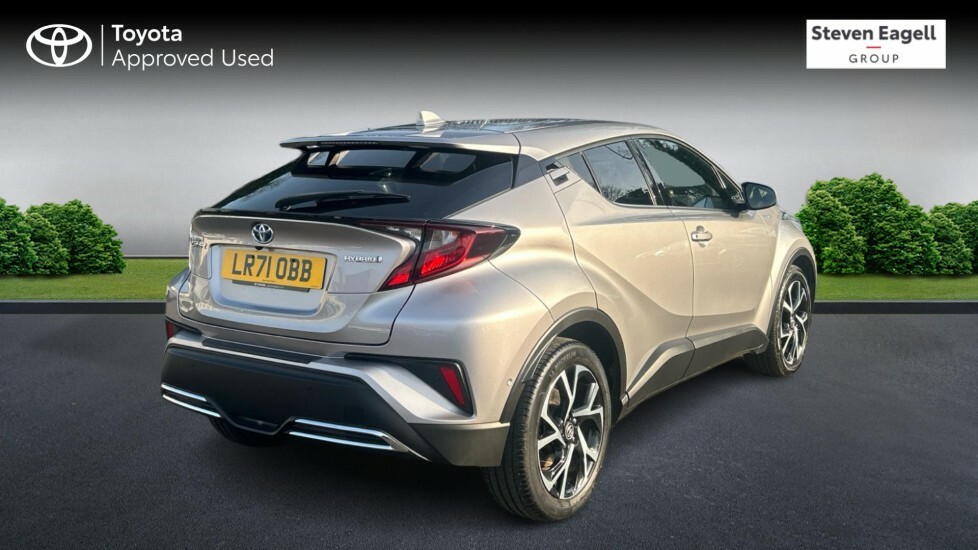 Toyota C-Hr 2.0 Vvt-h Design Cvt Euro 6 Ss Silver #2