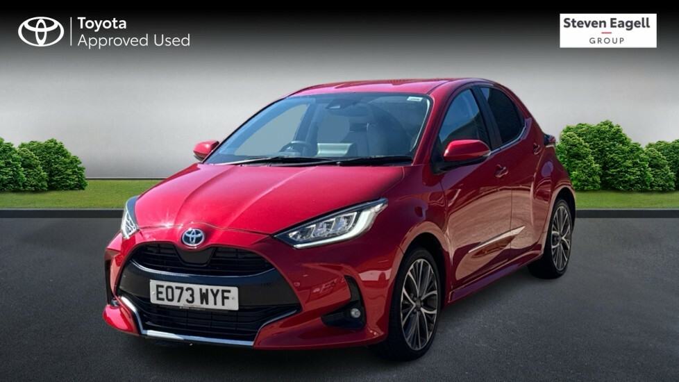 Toyota Yaris 1.5 Vvt-h Excel E-cvt Euro 6 Ss EO73WYF Red #3
