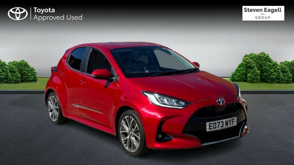 Toyota Yaris 1.5 Vvt-h Excel E-cvt Euro 6 Ss Red