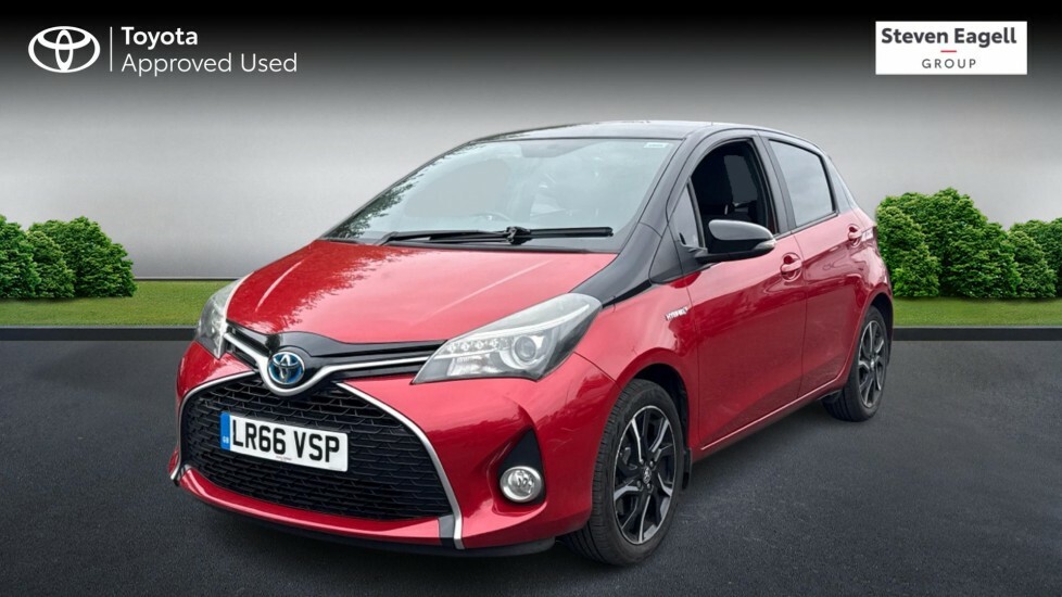 Toyota Yaris 1.5 Vvt-h Design E-cvt Euro 6 Red #3