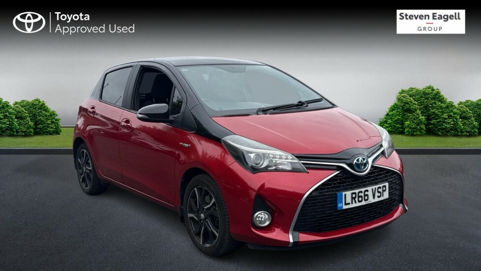 Toyota Yaris 1.5 Vvt-h Design E-cvt Euro 6 Red