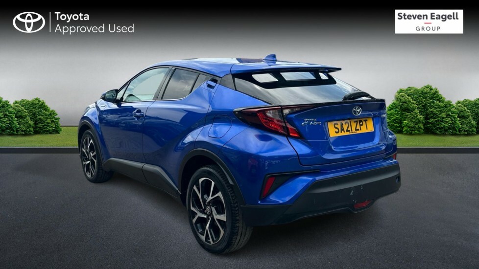Toyota C-Hr 1.8 Vvt-h Design Cvt Euro 6 Ss Blue #4
