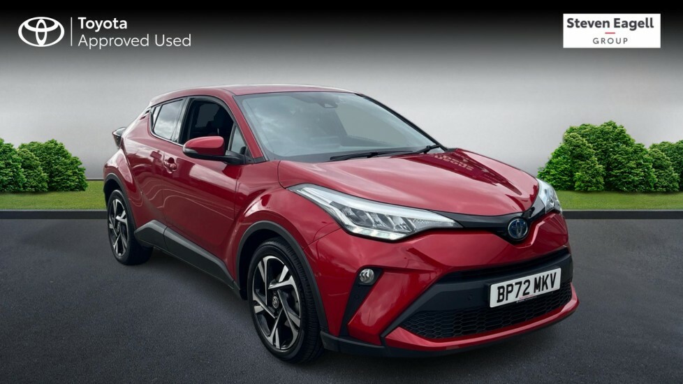 Toyota C-Hr 1.8 Vvt-h Design Cvt Euro 6 Ss Red