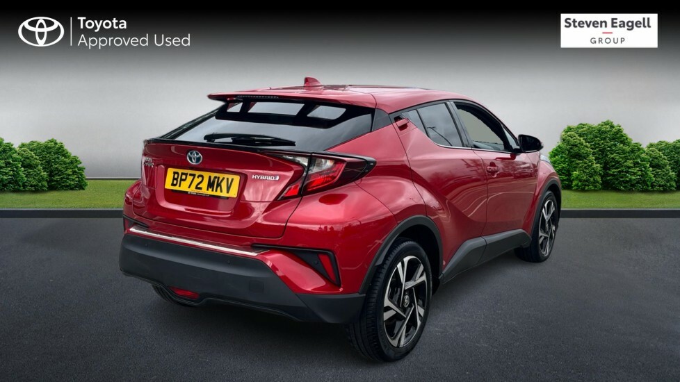 Toyota C-Hr 1.8 Vvt-h Design Cvt Euro 6 Ss Red #2