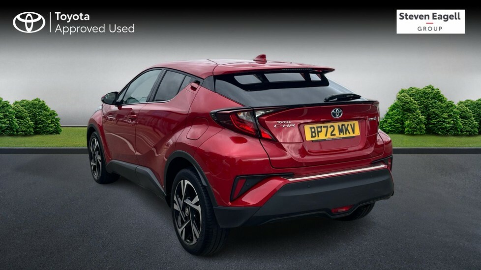 Toyota C-Hr 1.8 Vvt-h Design Cvt Euro 6 Ss Red #4