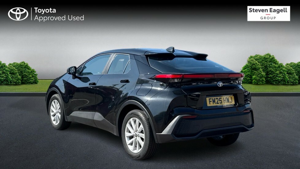 Toyota C-Hr 1.8 Vvt-h Icon Cvt Euro 6 Ss Black #4