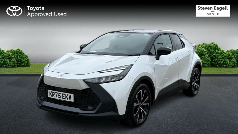 Toyota C-Hr 1.8 Vvt-h Design Cvt Euro 6 Ss White #3