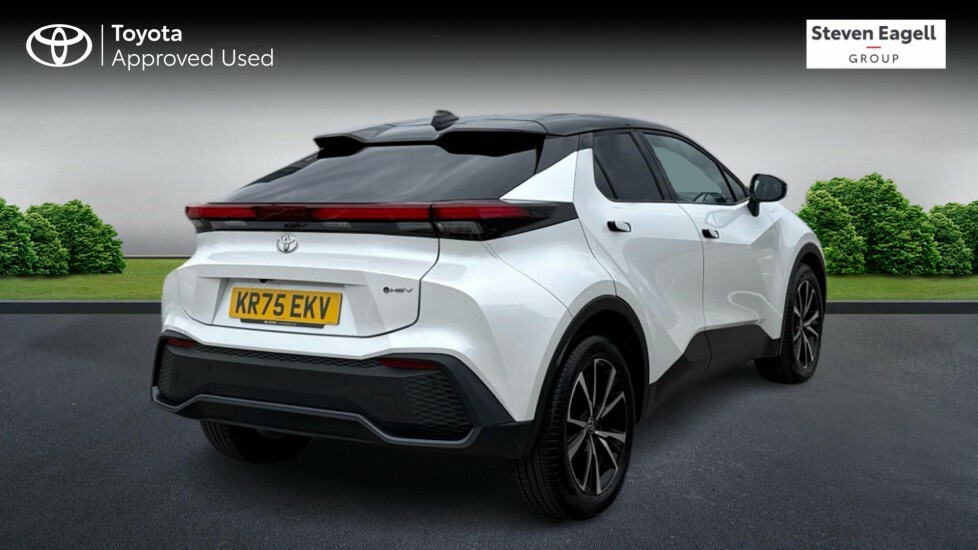 Toyota C-Hr 1.8 Vvt-h Design Cvt Euro 6 Ss White #2