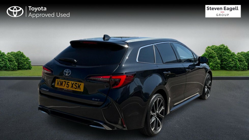 Toyota Corolla 1.8 Vvt-h Excel Touring Sports Cvt Euro 6 Ss Black #2
