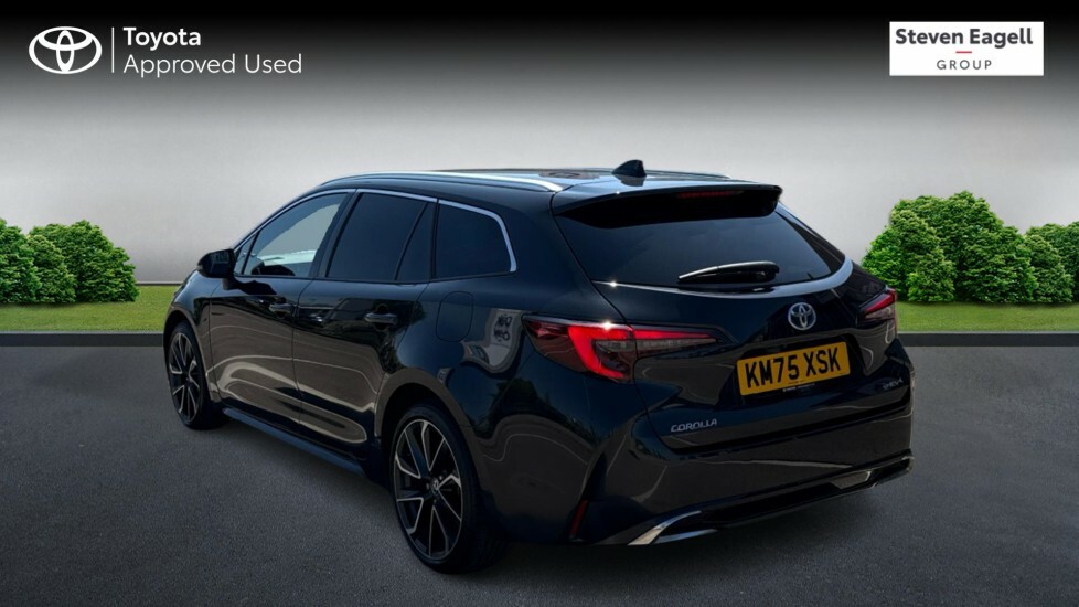 Toyota Corolla 1.8 Vvt-h Excel Touring Sports Cvt Euro 6 Ss Black #4