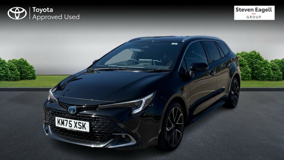 Toyota Corolla 1.8 Vvt-h Excel Touring Sports Cvt Euro 6 Ss Black #3