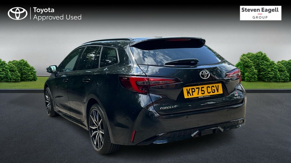 Toyota Corolla 2.0 Vvt-h Gr Sport Touring Sports Cvt Euro 6 Ss KP75CGV Black #4