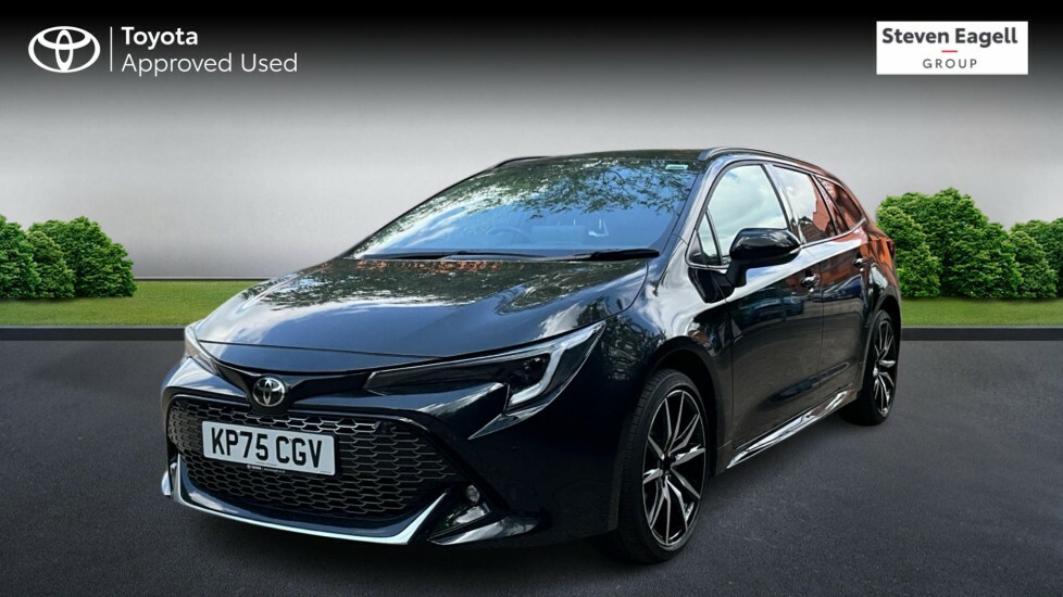 Toyota Corolla 2.0 Vvt-h Gr Sport Touring Sports Cvt Euro 6 Ss KP75CGV Black #3