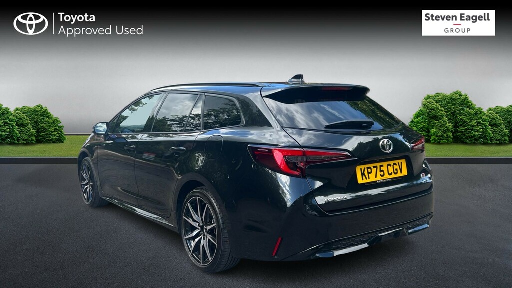 Toyota Corolla 2.0 Vvt-h Gr Sport Touring Sports Cvt Euro 6 Ss Black #4