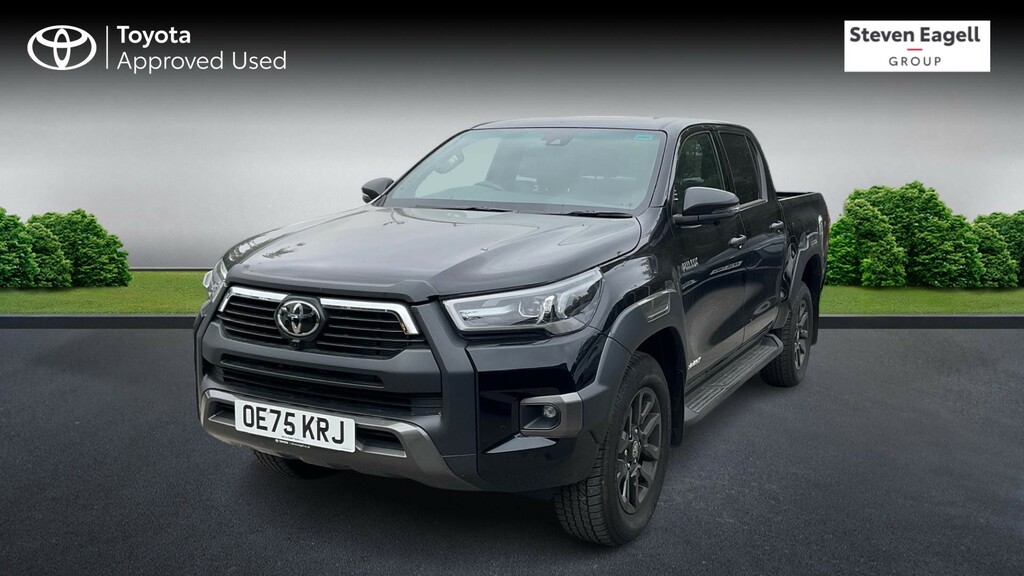 Toyota HILUX 2.8 D-4d-h Invincible X 4Wd Euro 6 Black #3