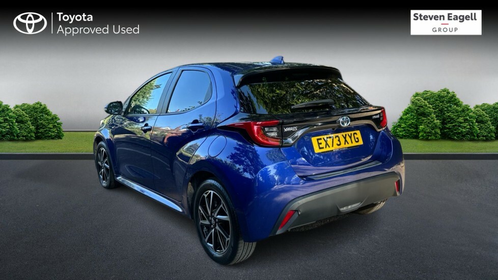 Toyota Yaris 1.5 Vvt-h Design E-cvt Euro 6 Ss Blue #4