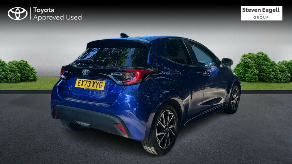 Toyota Yaris 1.5 Vvt-h Design E-cvt Euro 6 Ss Blue #2