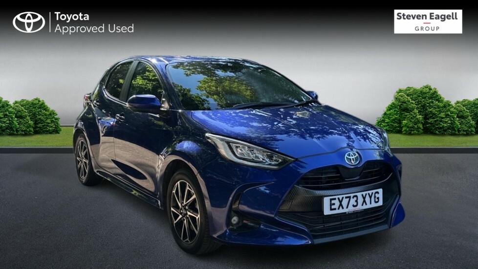 Toyota Yaris 1.5 Vvt-h Design E-cvt Euro 6 Ss Blue