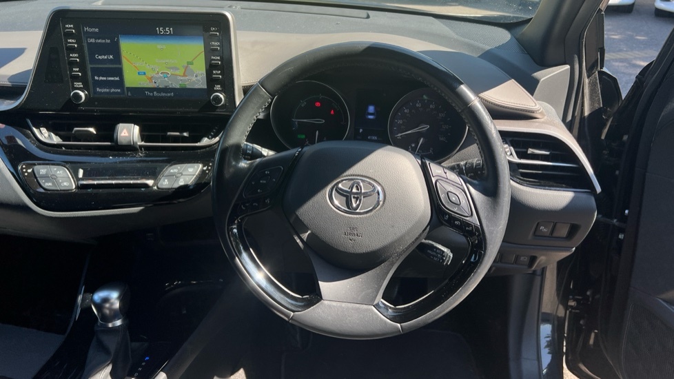 Toyota C-Hr 1.8 Vvt-h Excel Cvt Euro 6 Ss Black #6