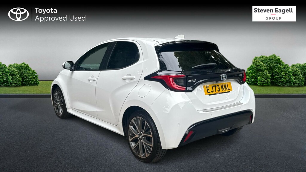 Toyota Yaris 1.5 Vvt-h Excel E-cvt Euro 6 Ss White #4