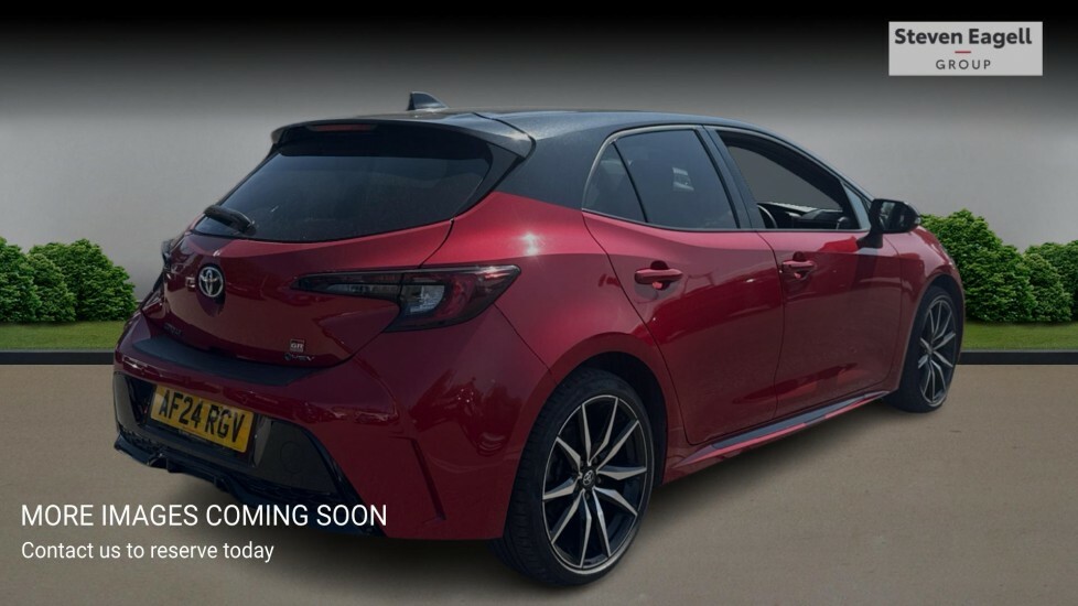 Toyota Corolla 2.0 Vvt-h Gr Sport Hatchback Hybrid Cvt Red #4