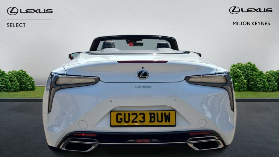 Lexus LC 5.0 500 V8 Sport Plus Convertible White #5